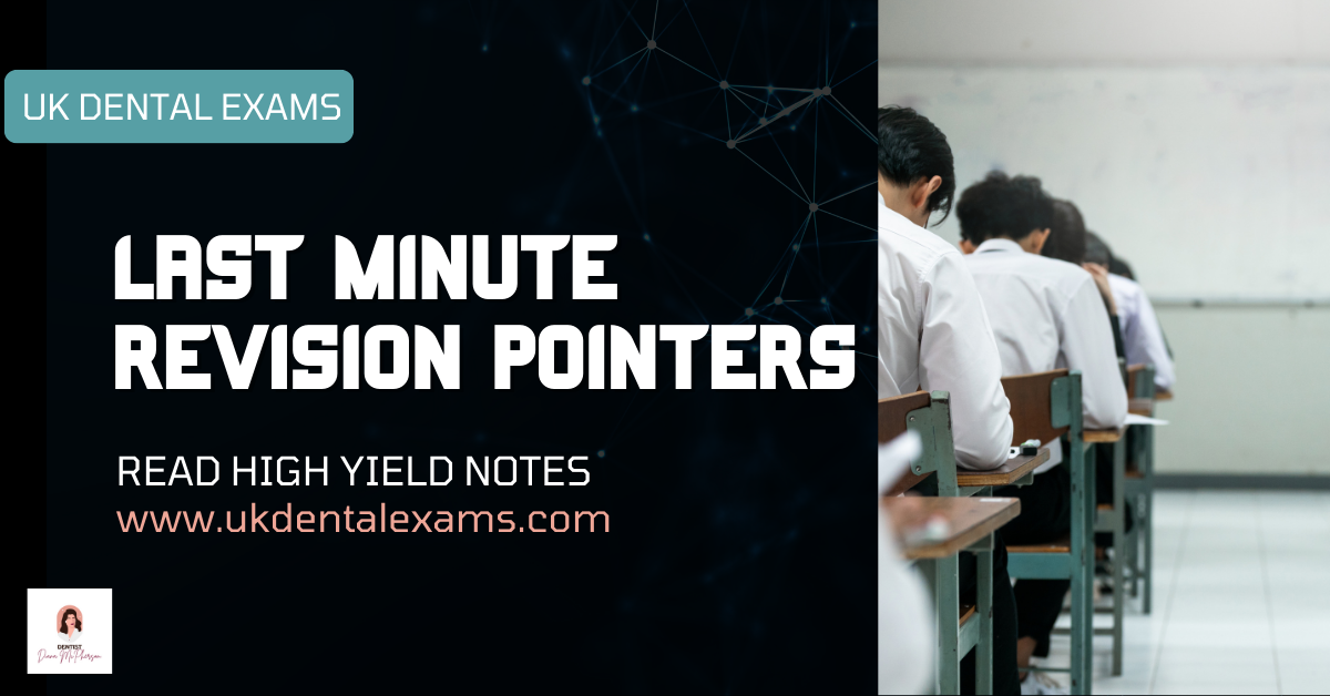 Previously Asked Questions: High Yield Pointers for Last Minute Revision Preparation